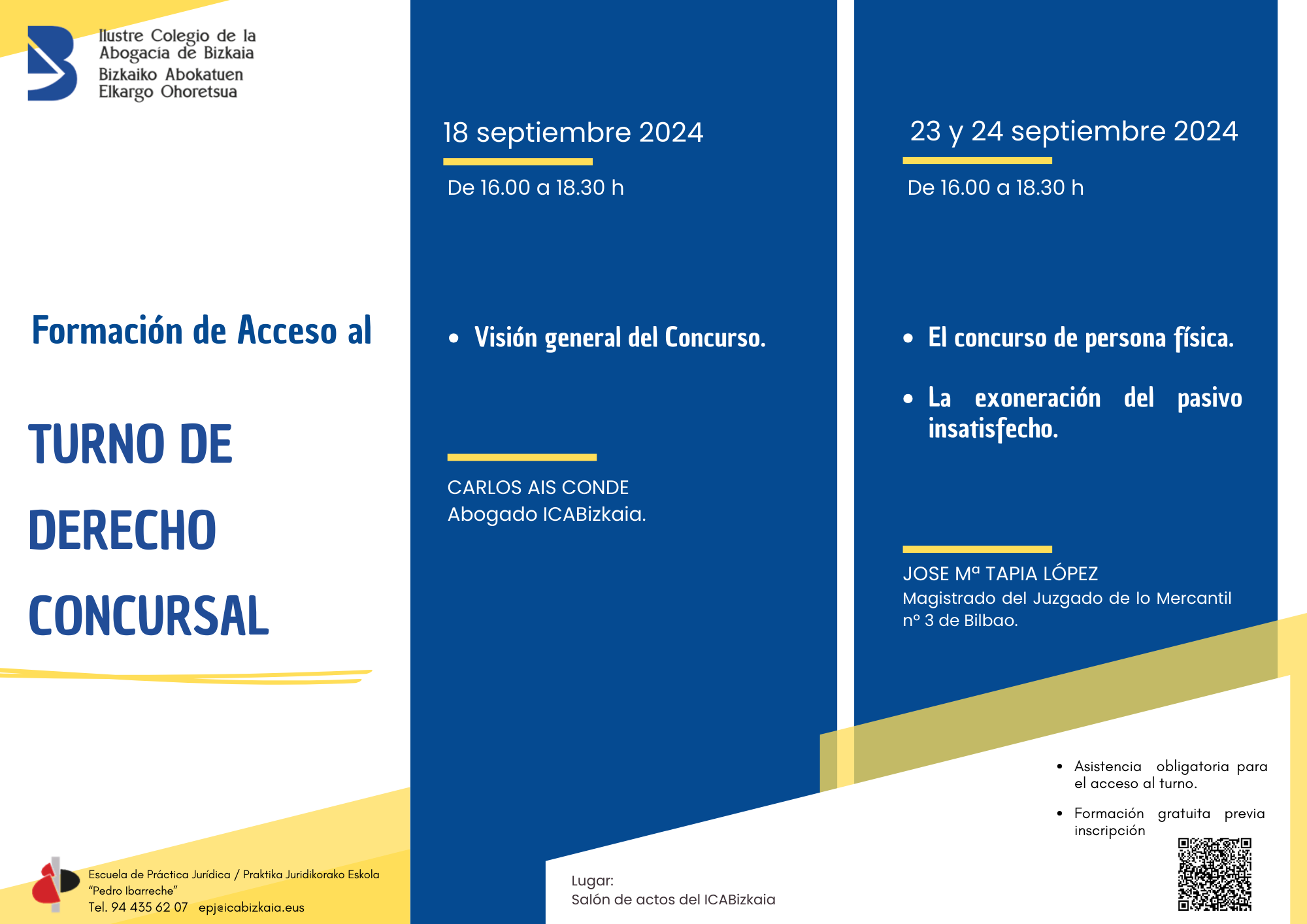 icabizkaia-Formación de acceso al Turno de Derecho Concursal