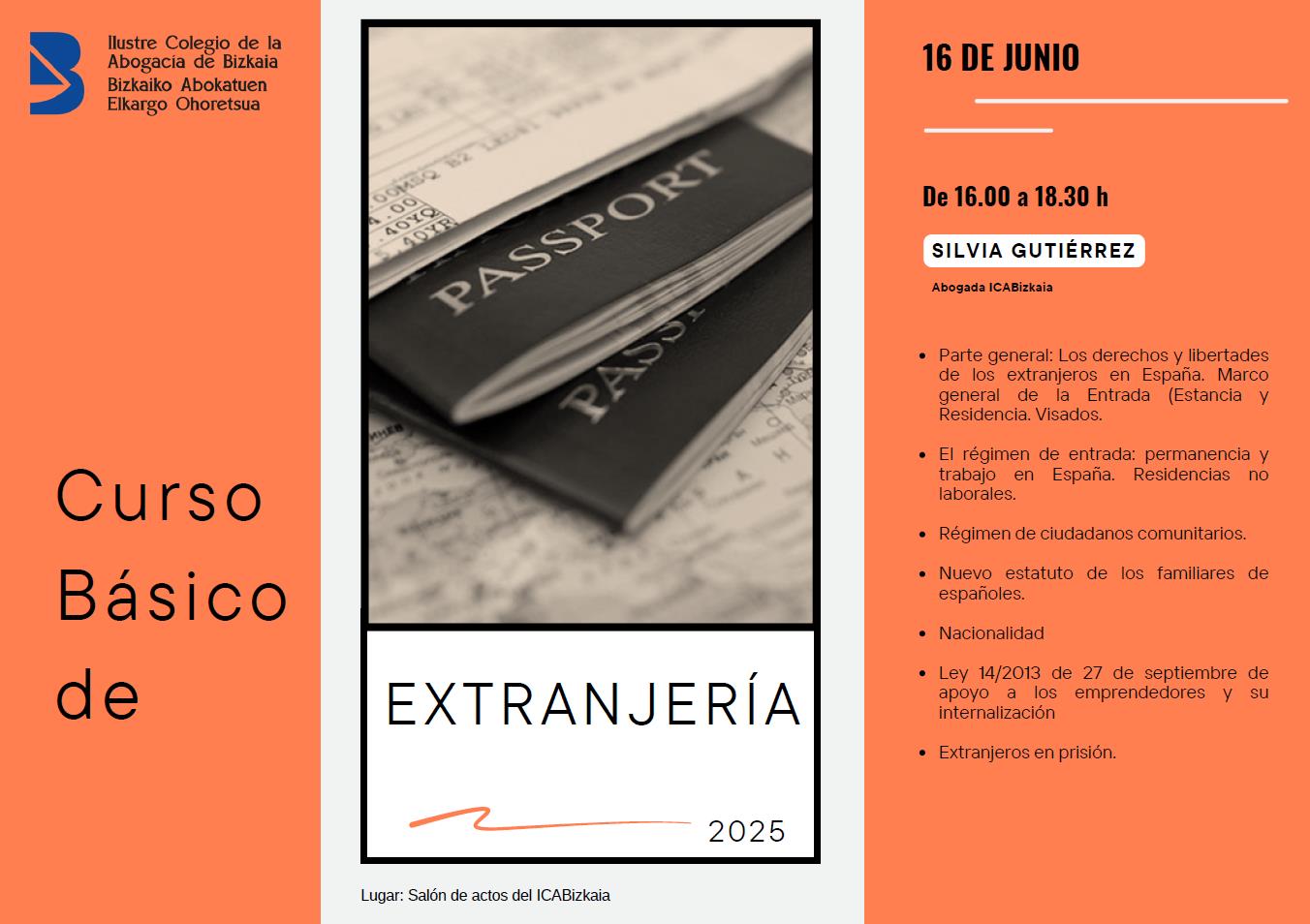 icabizkaia-Curso Básico Extranjería 2025