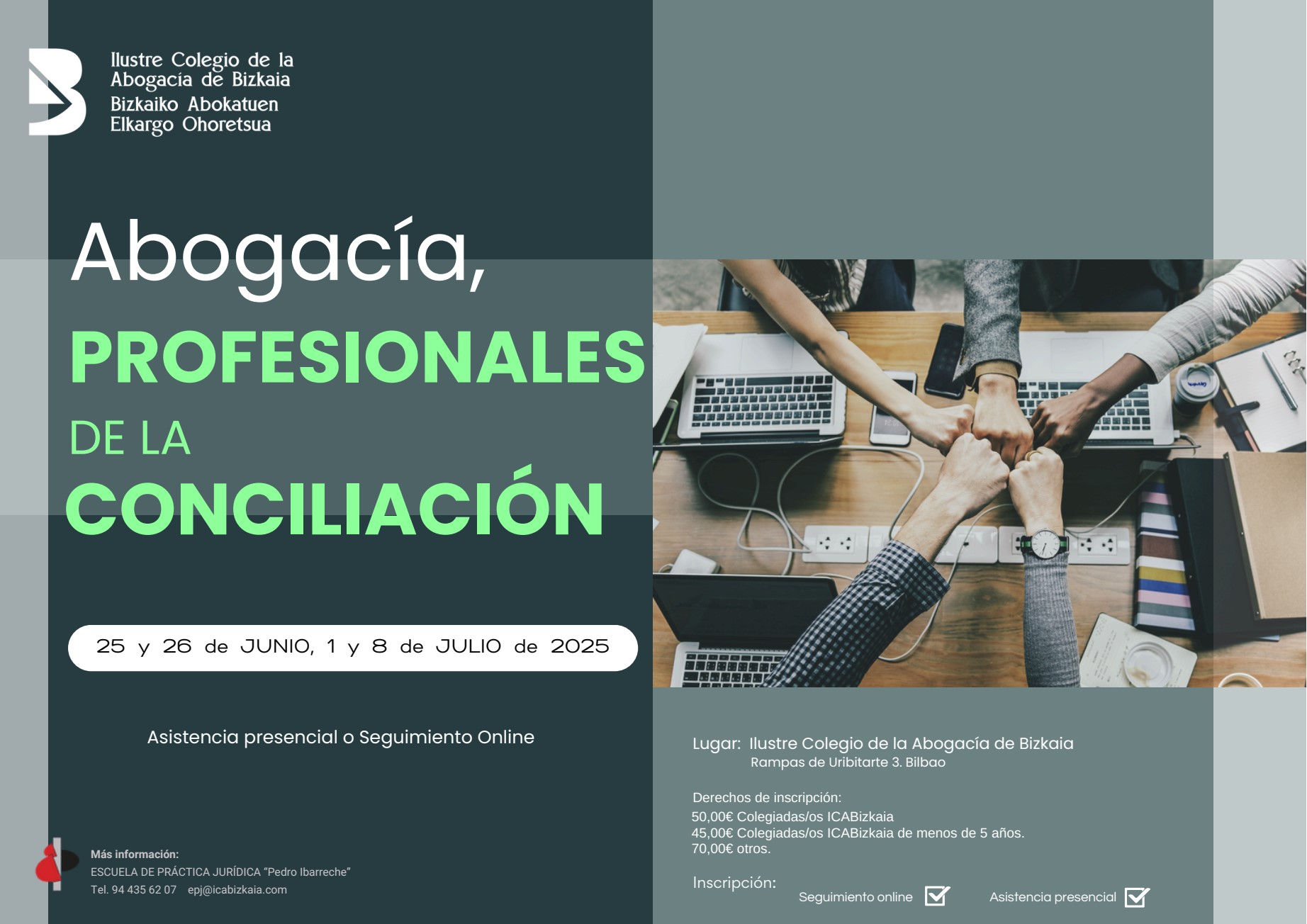 icabizkaia-Abogacía, Profesionales de la Conciliación