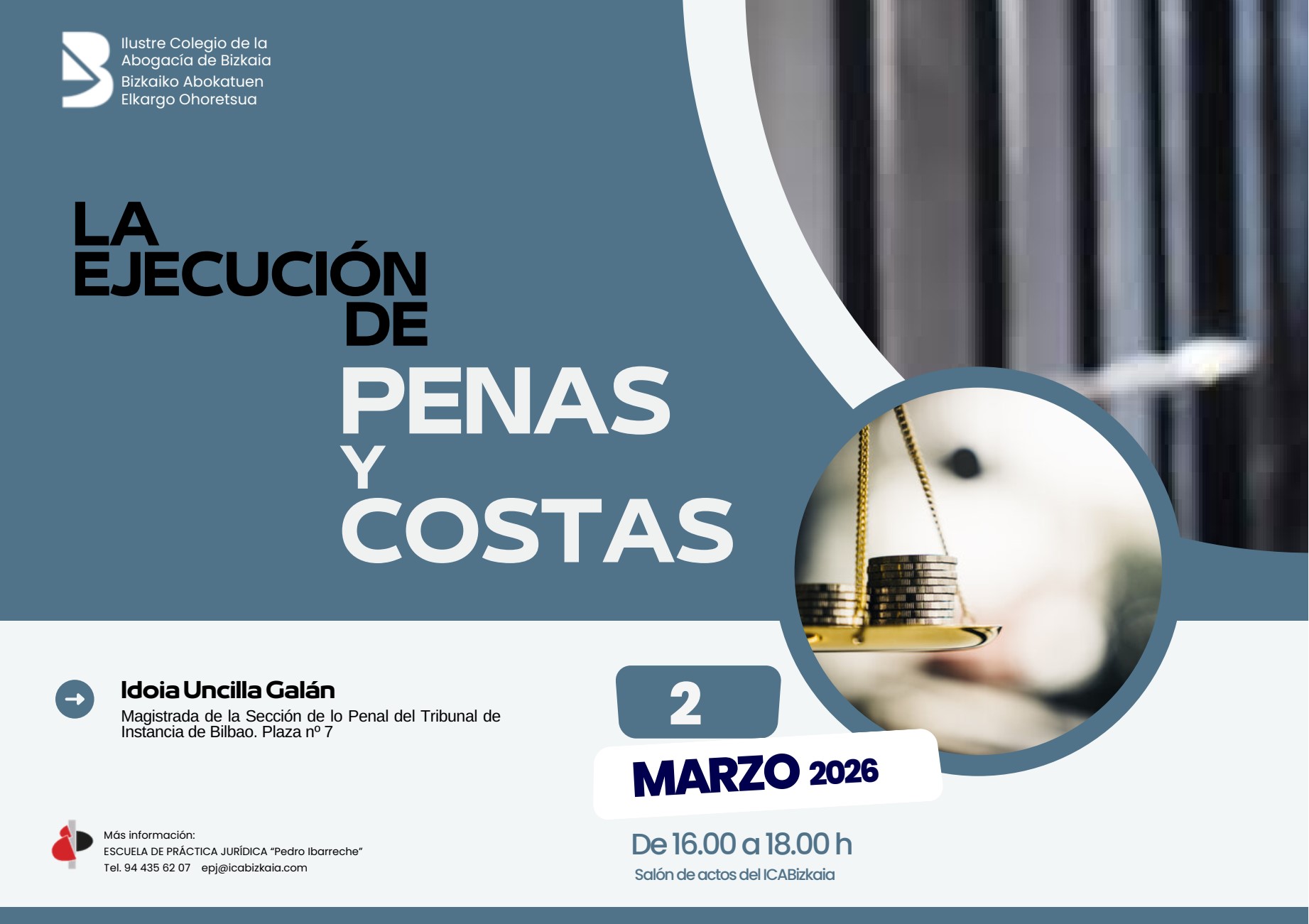 icabizkaia-La ejecución de penas y costas