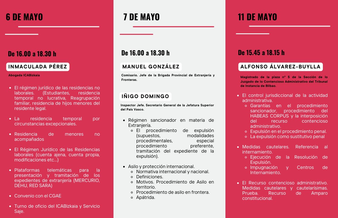 icabizkaia-Curso Básico de Extranjería 2026
