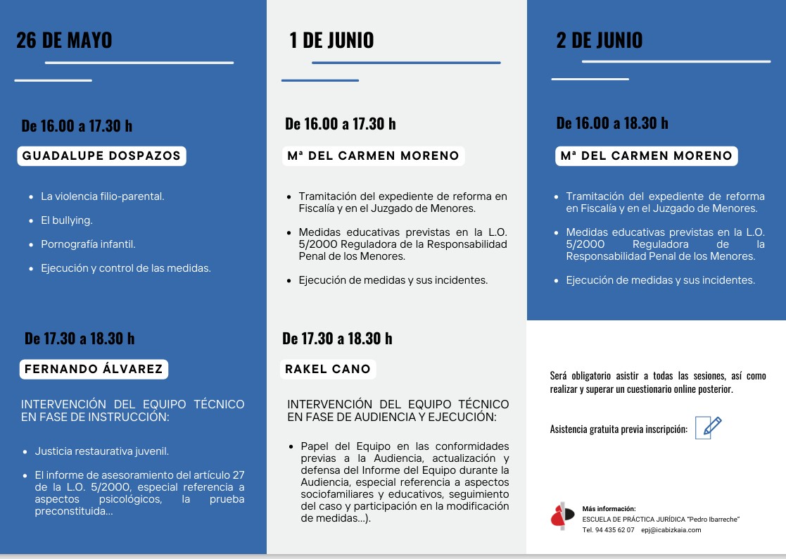 icabizkaia-Curso Básico de Menores 2026