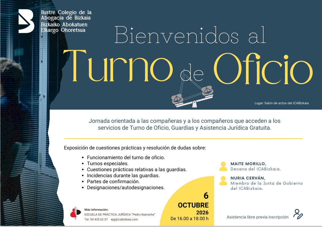 icabizkaia-Bienvenidos al TURNO DE OFICIO